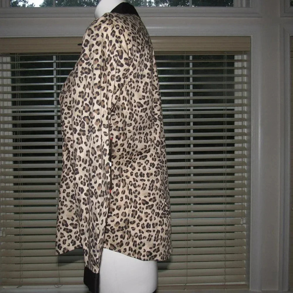 NWT REBECCA MALONE Leopard Shirt Size M - Picture 2 of 5